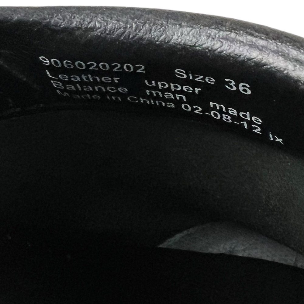 Dansko Black Tooled Leather Professional Clog Shoes Womens EU 36 US 5.5-6 - Picture 9 of 12